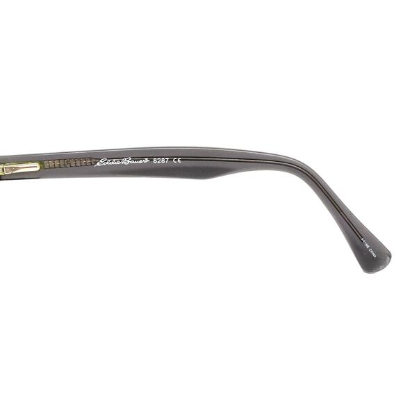 Eddie Bauer 8287 Grey Twotone 52-19-145 Eyeglasses FRAMES ONLY - GOOD CONDITION - Picture 10 of 12